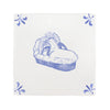 Moses Basket Delft Tile