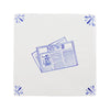 Newspaper Delft Tile