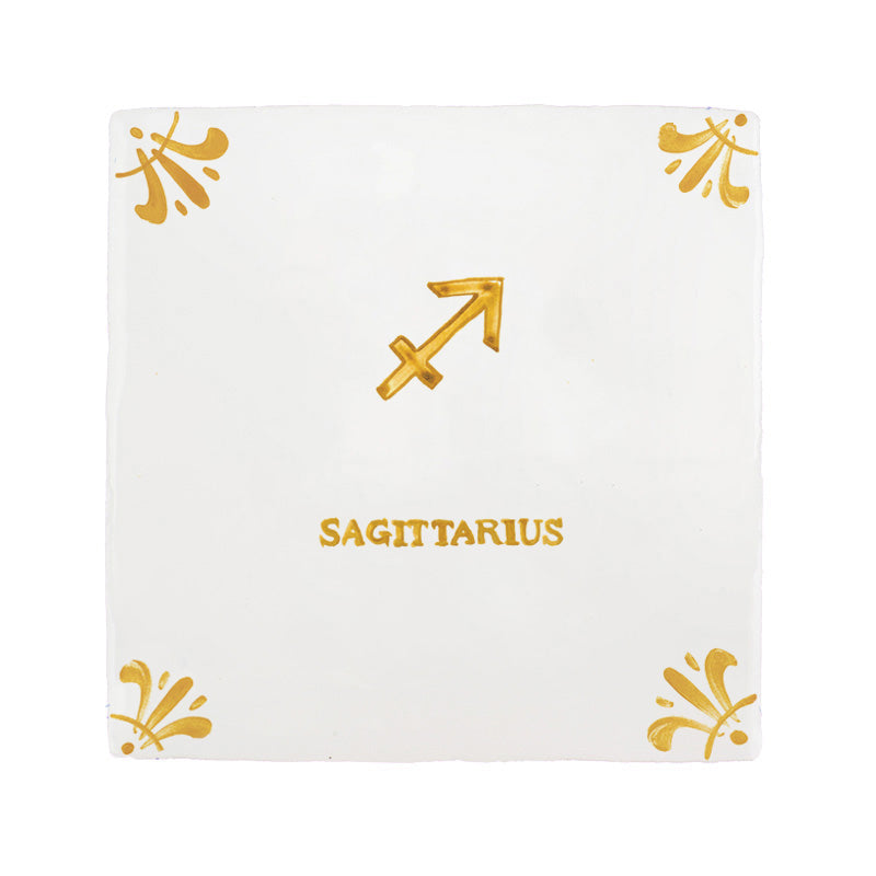 Sagittarius Delft Tile