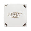 Sunset Blvd Delft Tile