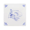 Surfer Delft Tile