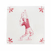 Tennis Player Delft Tile