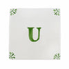 Alphabet U Delft Tile