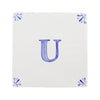 Alphabet U Delft Tile