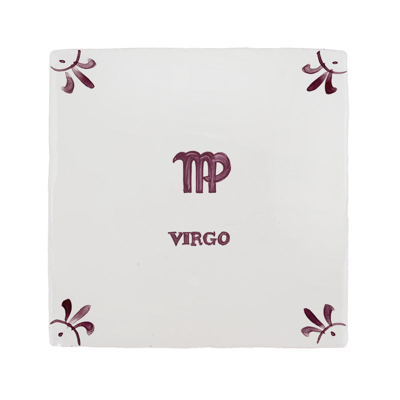 Virgo Delft Tile