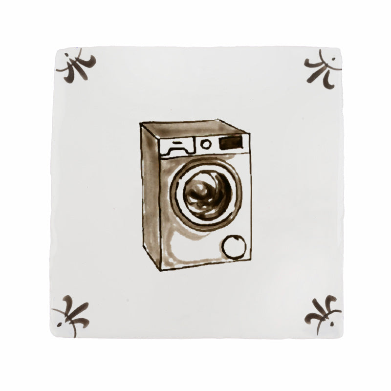 Washing Machine Delft Tile