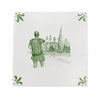 Hitch Hikers Delft Tile