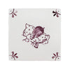 Sleeping Baby Delft Tile