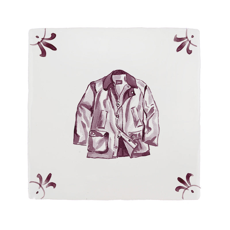 Barbour Jacket Delft Tile