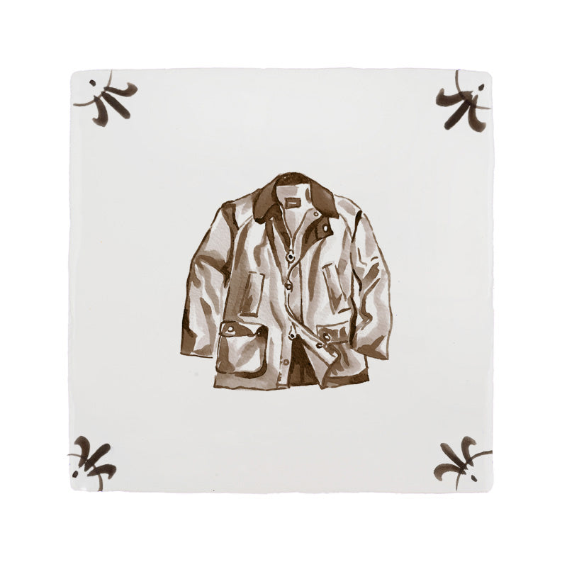 Barbour Jacket Delft Tile