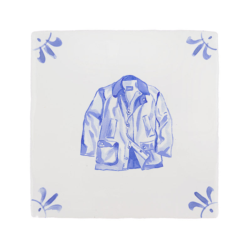 Barbour Jacket Delft Tile
