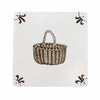 Wicker Basket Delft Tile