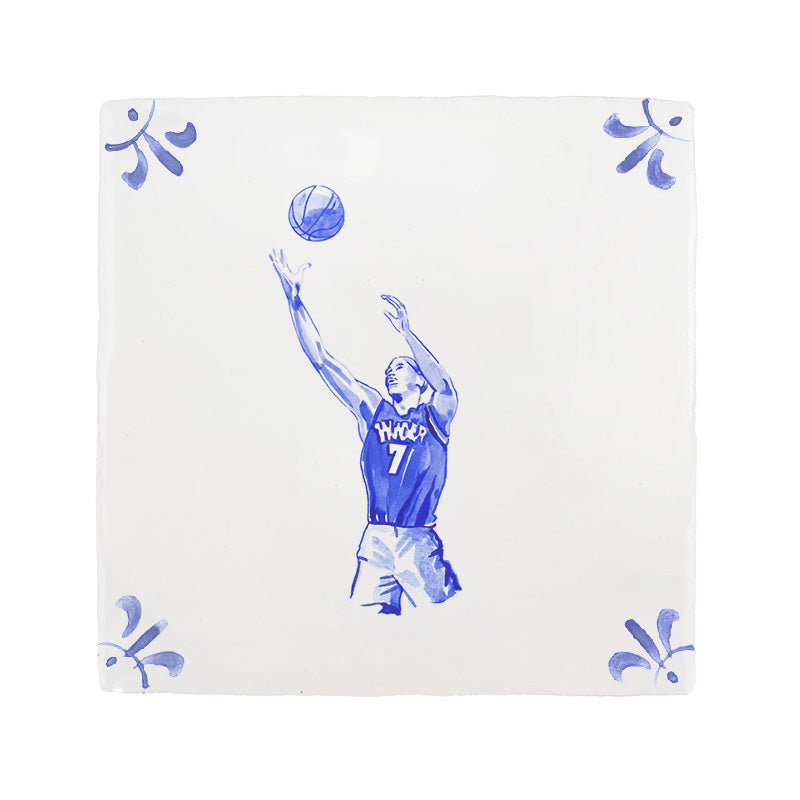Basketball Delft Tile