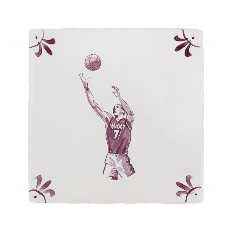 Basketball Delft Tile