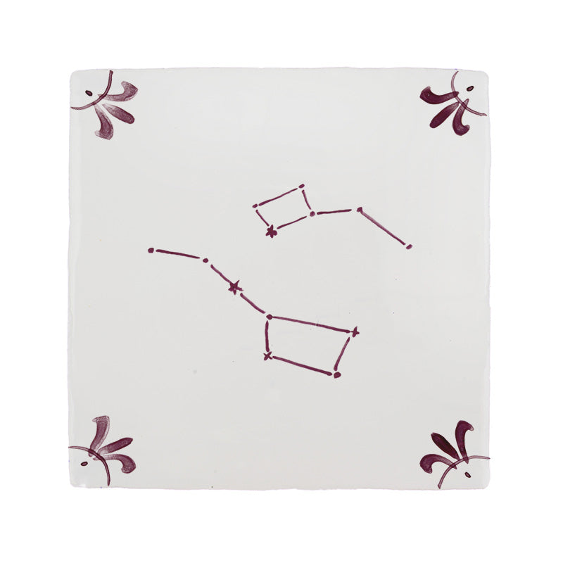 The Big Dipper Delft Tile