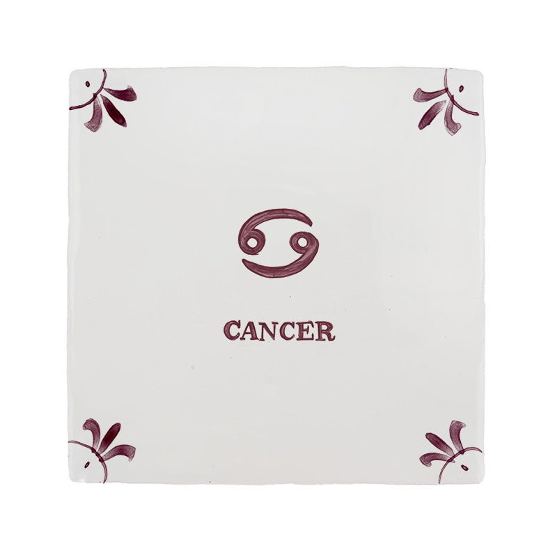 Cancer Delft Tile
