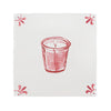 Scented Candle Delft Tile