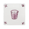 Scented Candle Delft Tile
