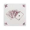 Royal Flush Poker Delft Tile