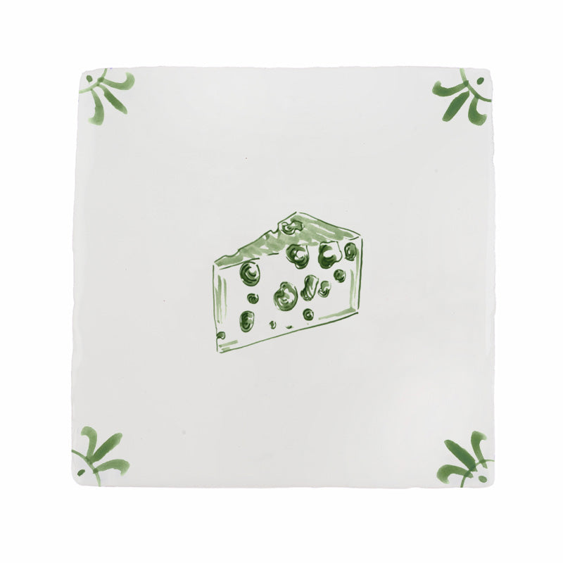 Cheese Delft Tile