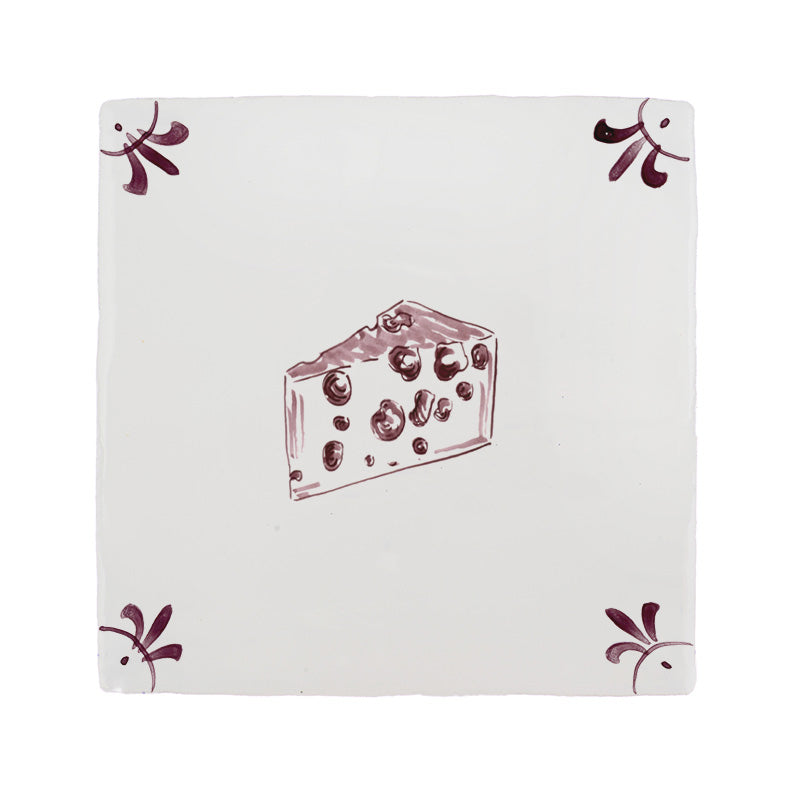 Cheese Delft Tile