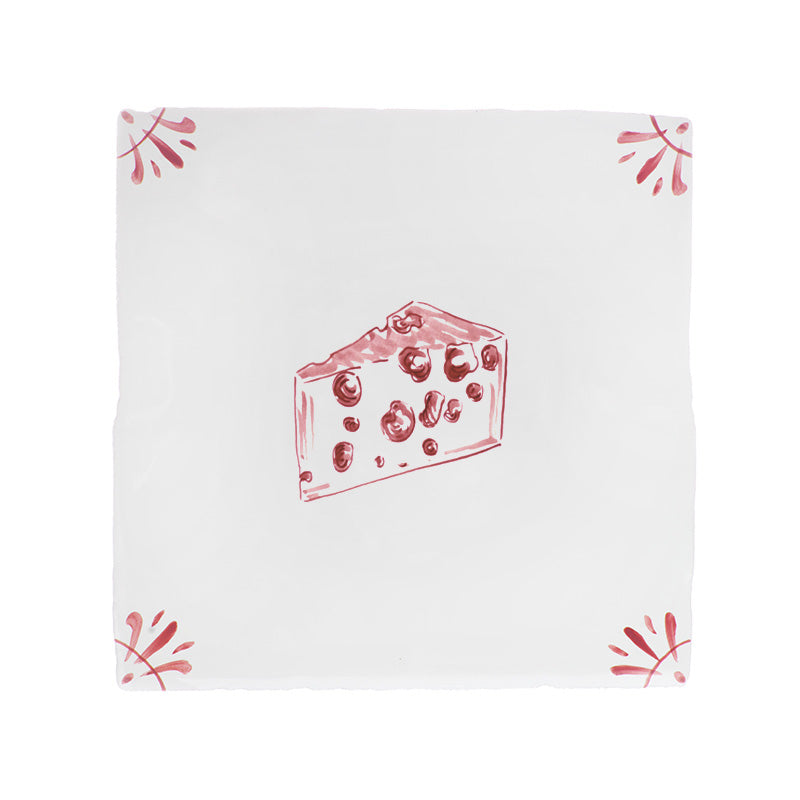 Cheese Delft Tile
