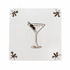 Extra Dirty Martini Delft Tile