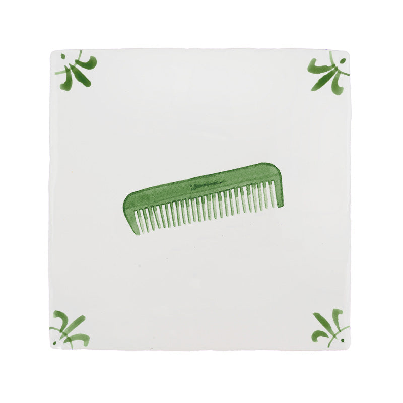 Comb Delft Tile