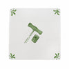 Cork Screw Delft Tile