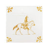Cowboy Delft Tile