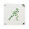 Cricketer Delft Tile