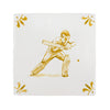 Cricketer Delft Tile