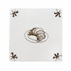 Croissant Delft Tile