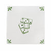 Dominoes Delft Tile