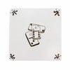 Dominoes Delft Tile
