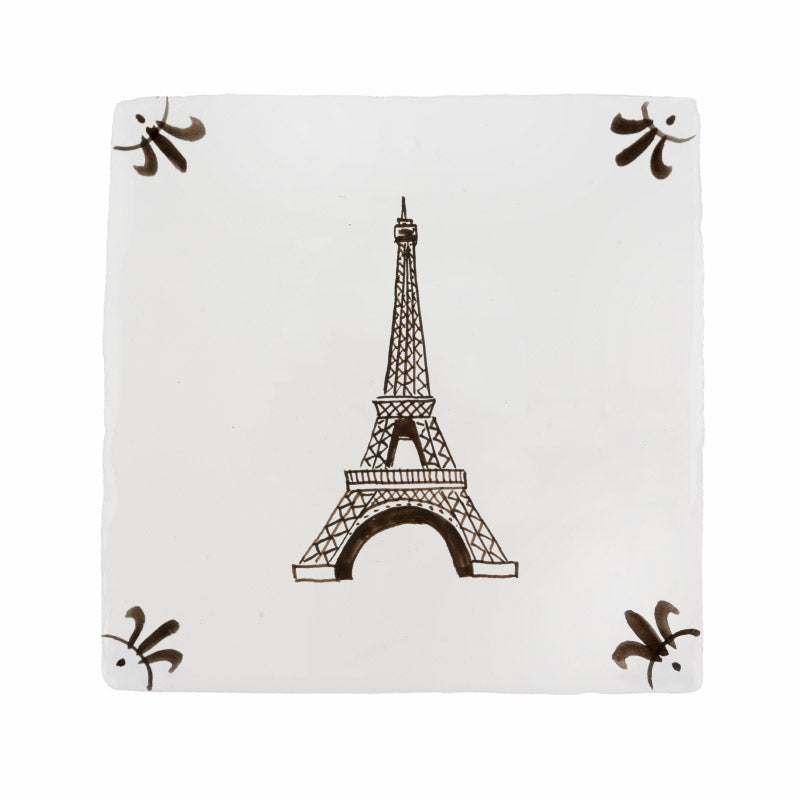 La Tour Eiffel Delft Tile