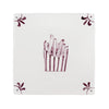 French Fries Delft Tile