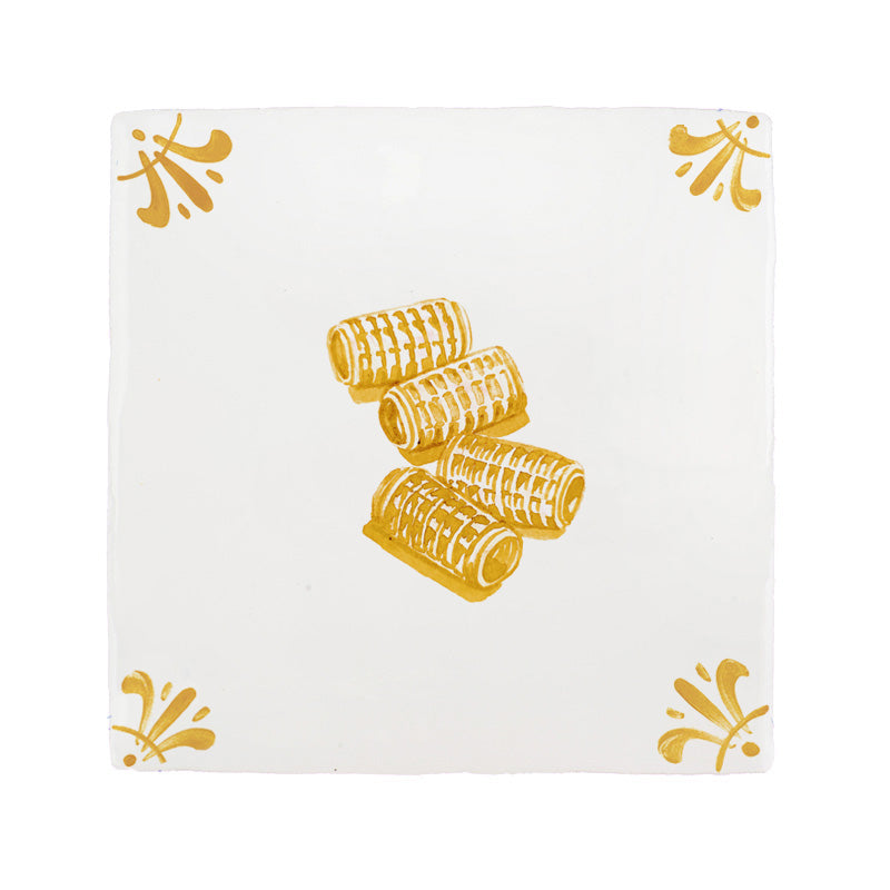 Hair Curlers Delft Tile