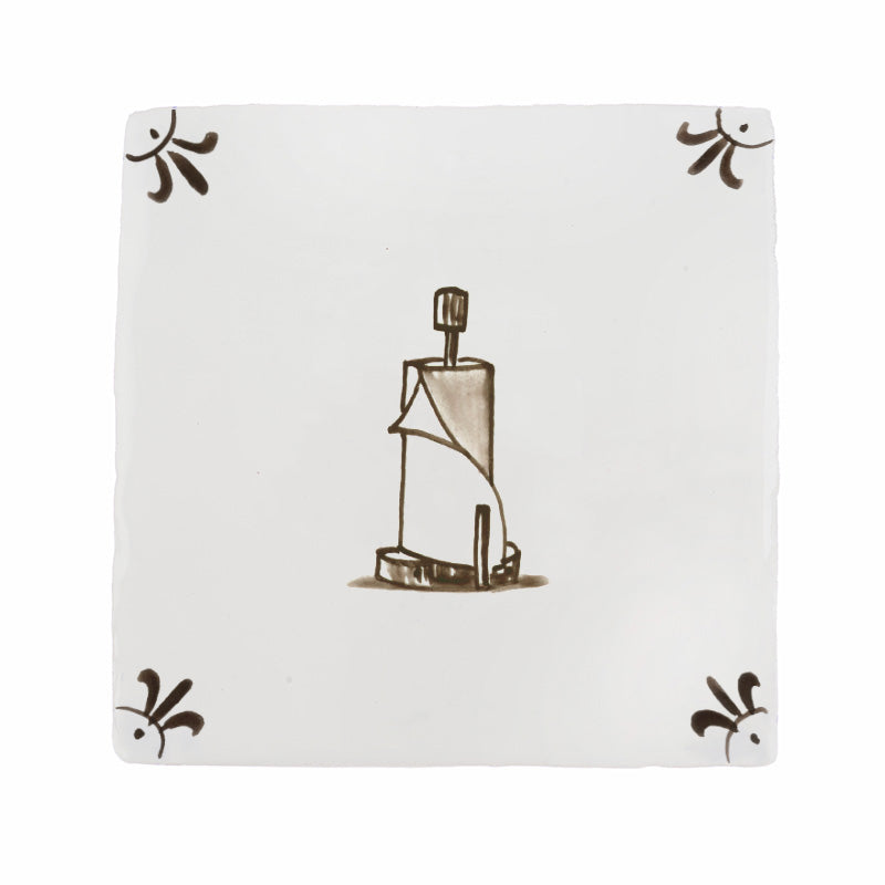 Kitchen Roll Delft Tile
