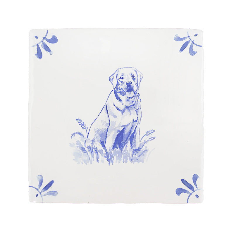 Labrador Delft Tile