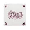 Mount Rushmore Delft Tile