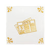 Newspaper Delft Tile