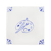 Artist Palette Delft Tile