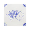 Royal Flush Poker Delft Tile