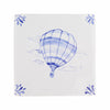 Hot Air Balloon Delft Tile