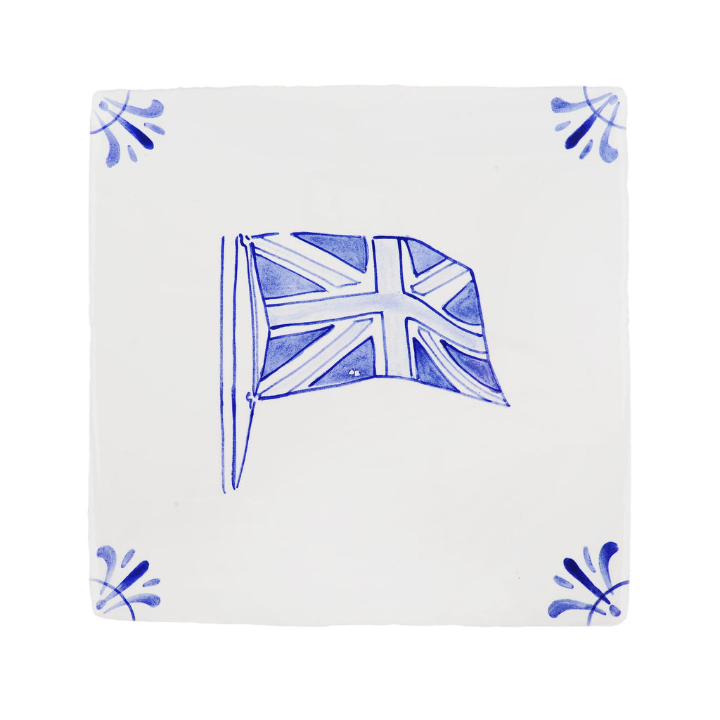 Union Jack Delft Tile