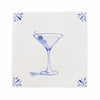 Extra Dirty Martini Delft Tile