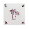 Palm Trees Delft Tile