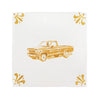 Pick Up Truck Delft Tile