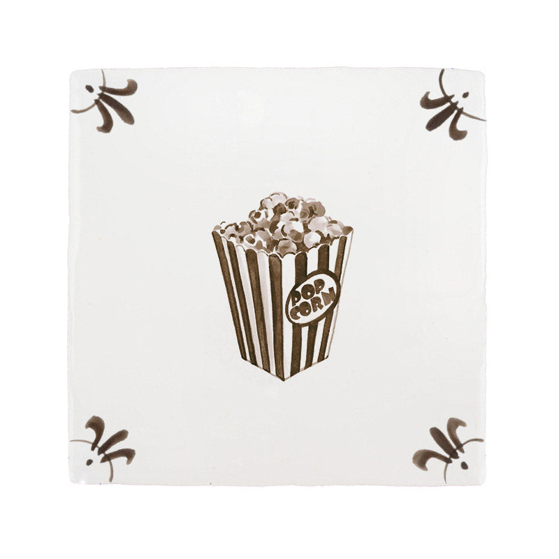 Popcorn Delft Tile